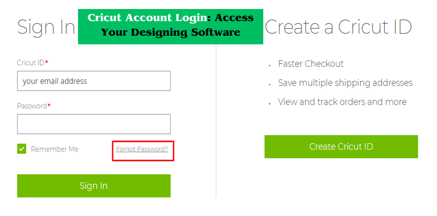 Cricut Account Login: Access Your Designing Software